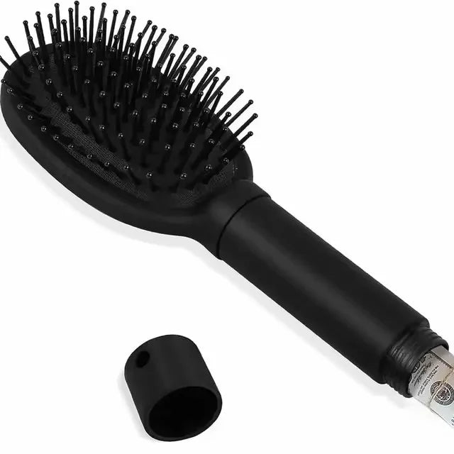 Secret Hair Comb Hidden Storage Compartment