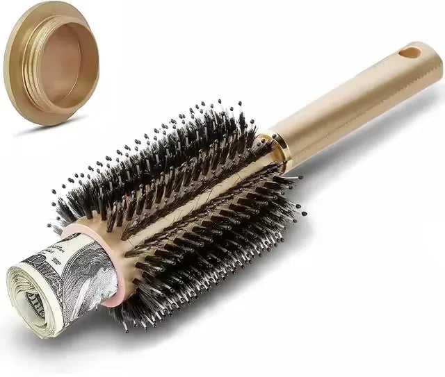 Secret Hair Comb Hidden Storage Compartment