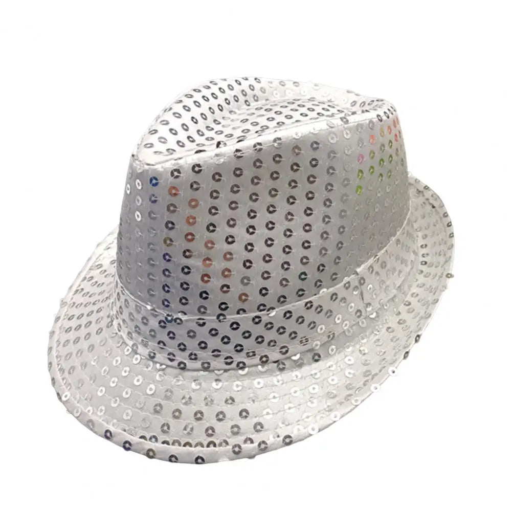 Shining Short Brim Jazz Hat