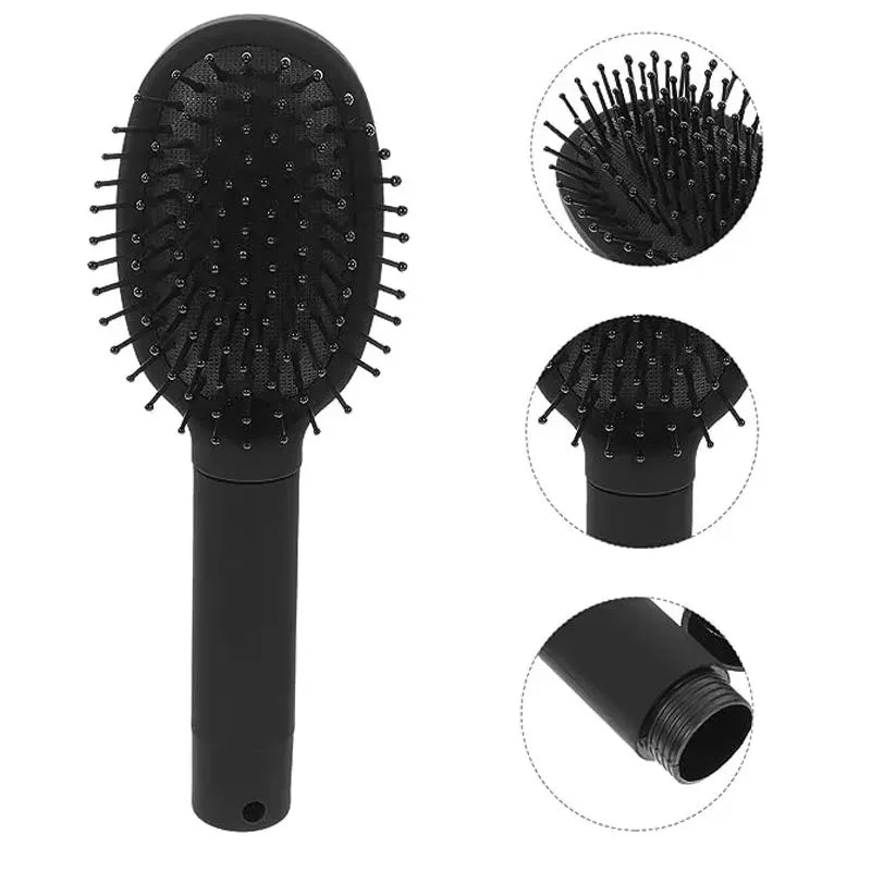 Secret Hair Comb Hidden Storage Compartment