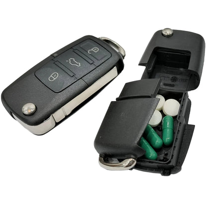 Dummy Car Key Mini Secret Compartment Stash