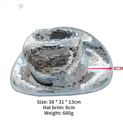 Disco Ball Cowboy Hat