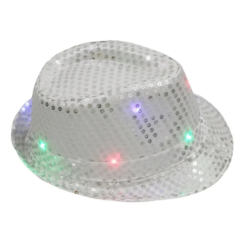 LED Flashing Jazz Cap