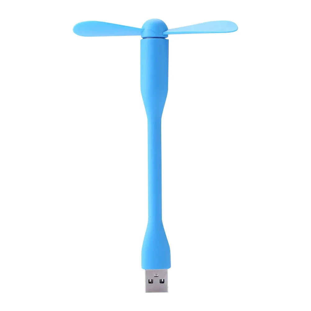 USB Flexible Bendable Fan For Power Bank