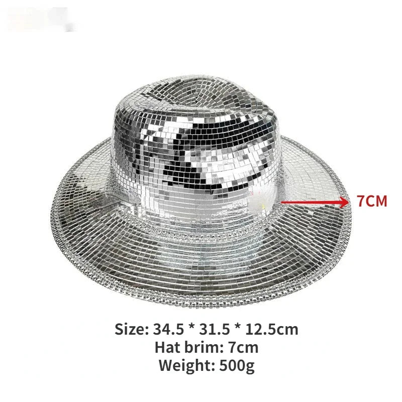 Disco Ball Cowboy Hat