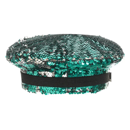 Studded Sequin Hat