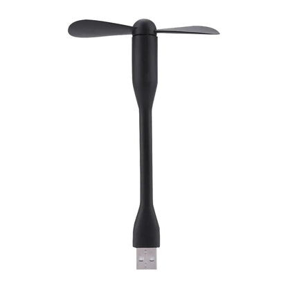 USB Flexible Bendable Fan For Power Bank