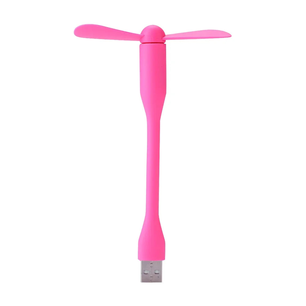 USB Flexible Bendable Fan For Power Bank