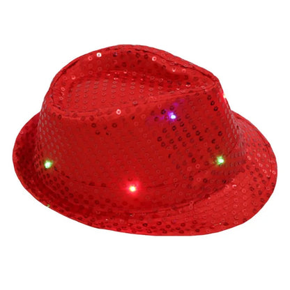 LED Flashing Jazz Cap