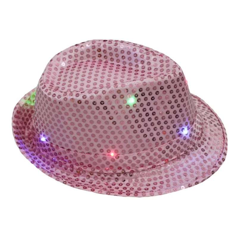 LED Flashing Jazz Cap