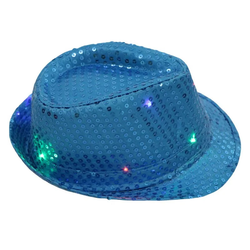 LED Flashing Jazz Cap