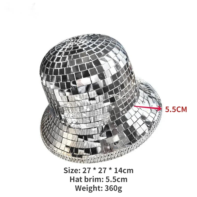 Disco Ball Cowboy Hat