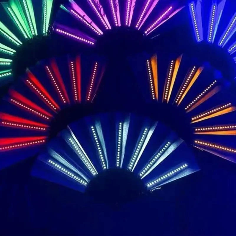 Glow Folding Led Fan