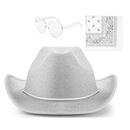 Pink Sparkling Cowboy Hat