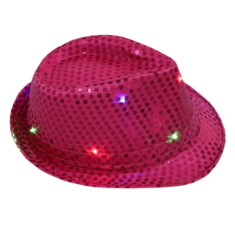 LED Flashing Jazz Cap